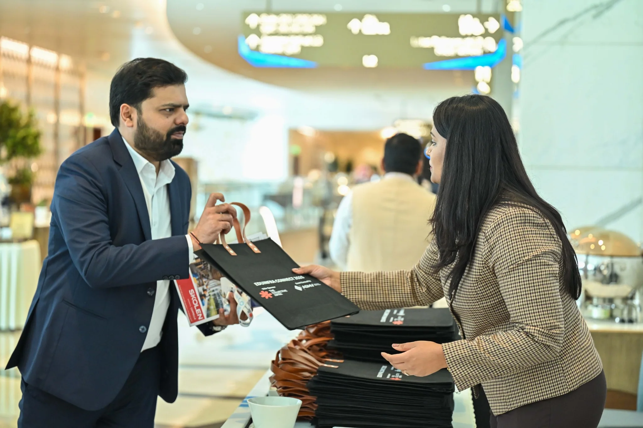 EduInfra Connect participant welcome and registration moment